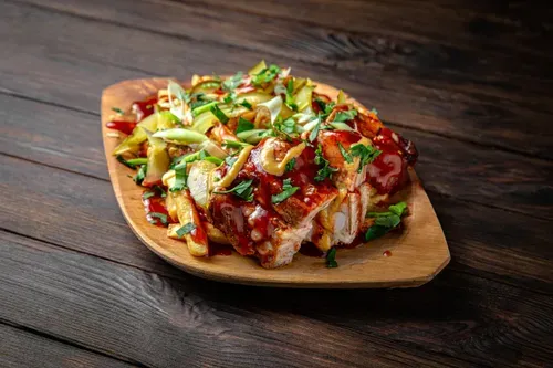 Cheesy Fries Pork Ribs